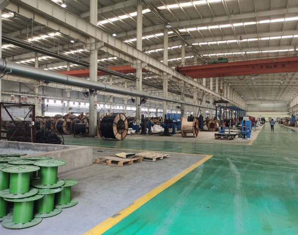 金山電纜生產車間實景展示